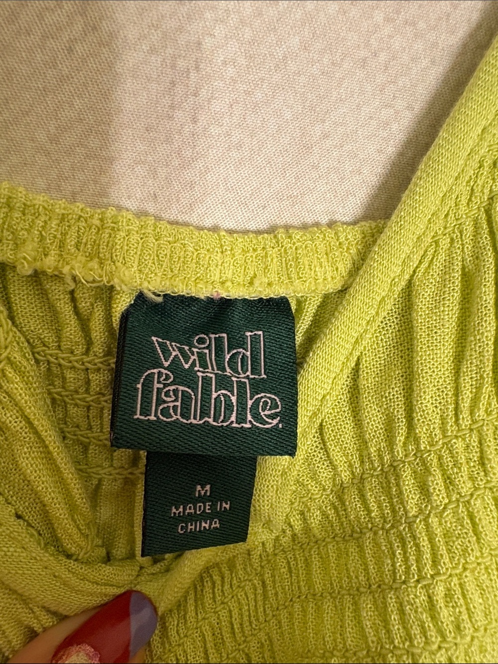 Wild Fable - Neon Lime Green Smocked Midi Dress
Beach, Casual, Flirty, Weekend - Picture 2 of 7